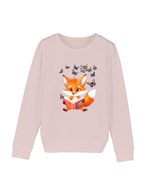 Mini Changer Sweatshirt Fox with Butterflies Group