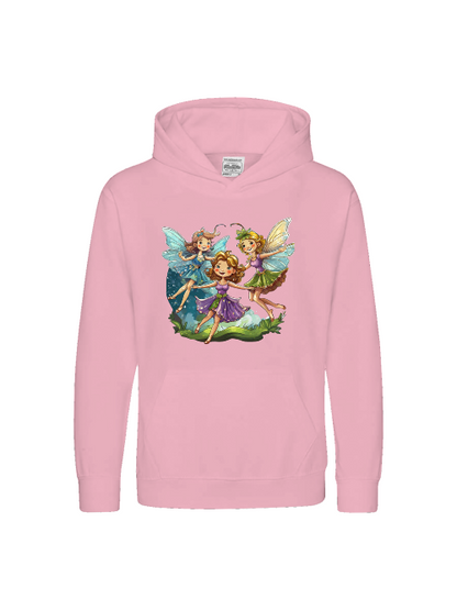 Sudadera con capucha premium para niños Fairy Dance