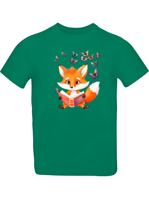 T-Shirt Kids Fox with Butterfly Group