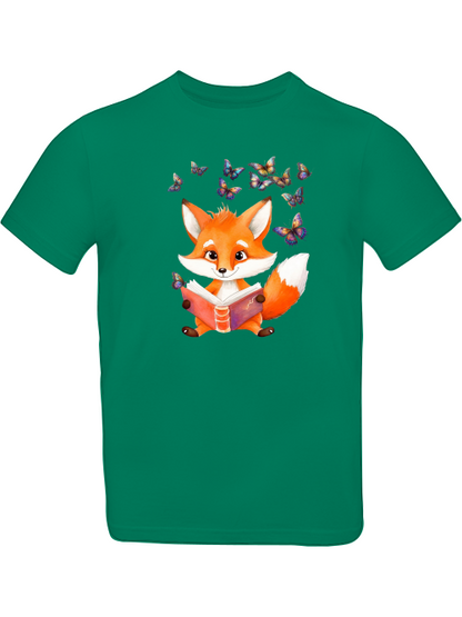 Fuchs mit Schmetterling Gruppe T-Shirt Kids SK
