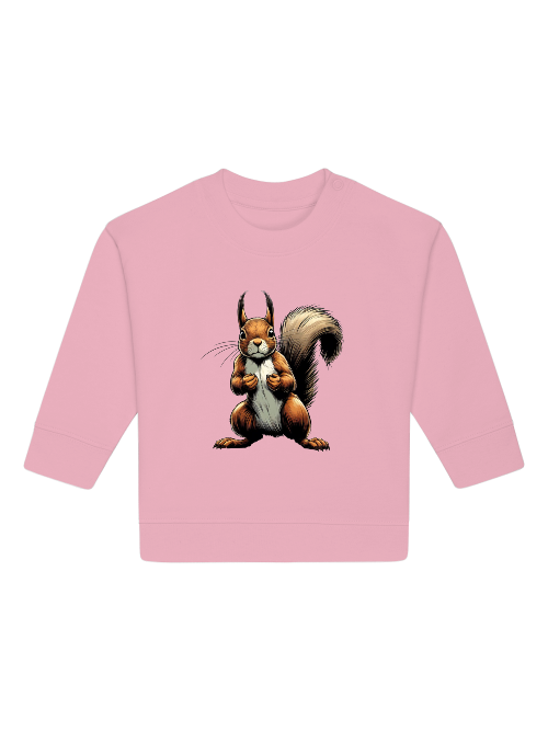 Baby Changer Sweatshirt Squirrel