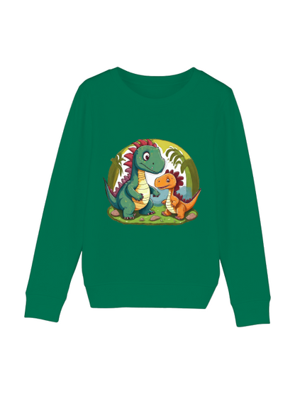 Sudadera Mini Changer dos dinosaurios