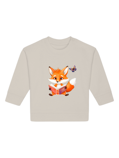 Sudadera Cambiador Zorro con Mariposa