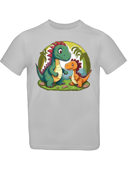 Camiseta Niños dos dinosaurios