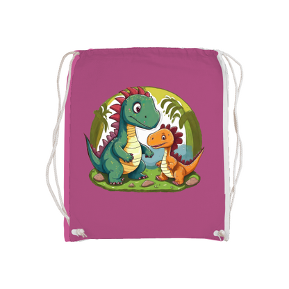 Bolsa de gimnasio básica dos dinosaurios