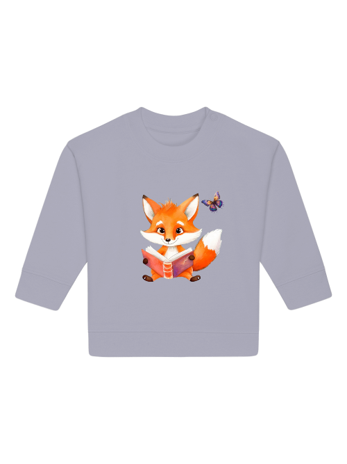 Baby Changer Sweatshirt Fox with Butterfly