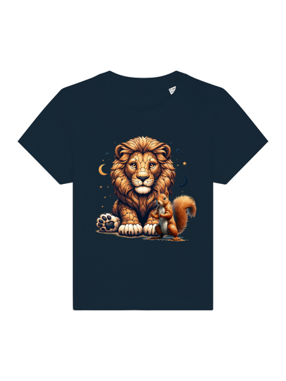 Baby Creator T-Shirt Loewe with squirrels and moons