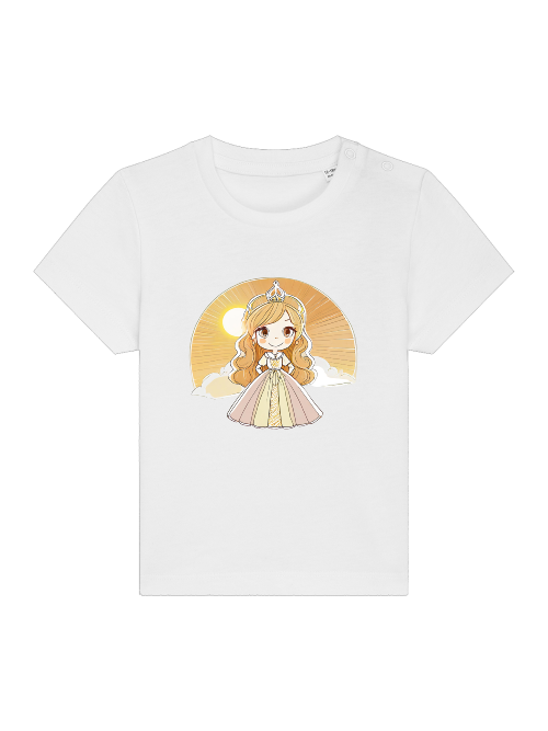 Prinzessin im Gelben Sonnenaufgang - Baby Creator T-Shirt SK