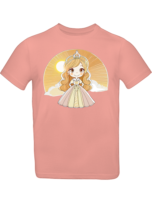 T-Shirt Kids Princess Yellow Sunrise