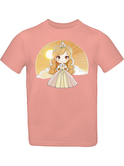 Camiseta Princesa Amanecer Amarillo para Niños SK