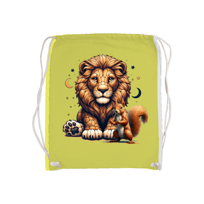 Basic gym bag Loewe with squirrels and moons