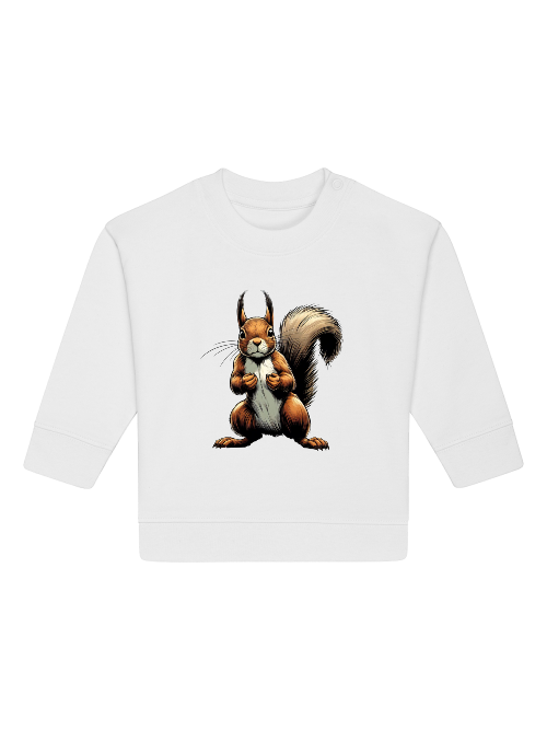 Baby Changer Sweatshirt Squirrel