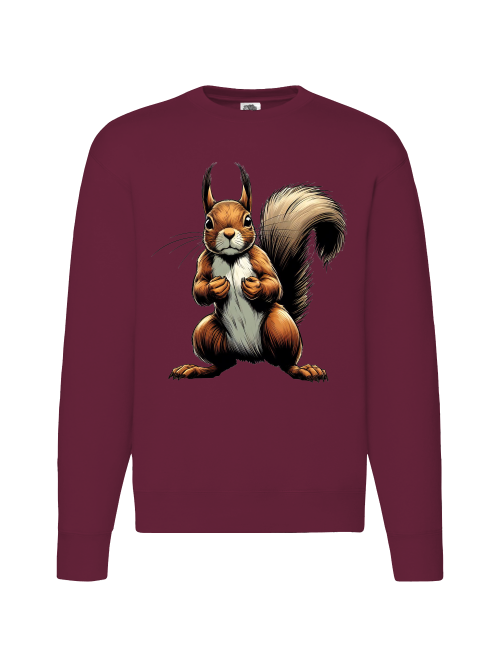 Premium set-in-sweat sweatshirt partner shirt squirrel