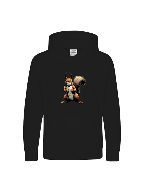 Kids Premium Hooded Sweat Squirrel