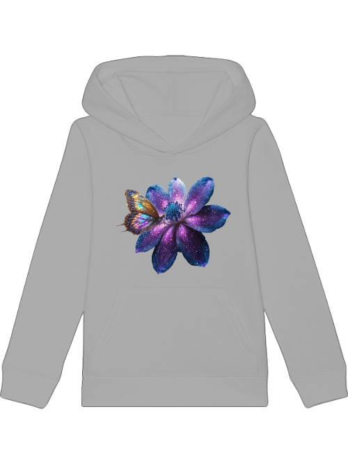 Mini cruiser hoodie galaxy flower with butterfly