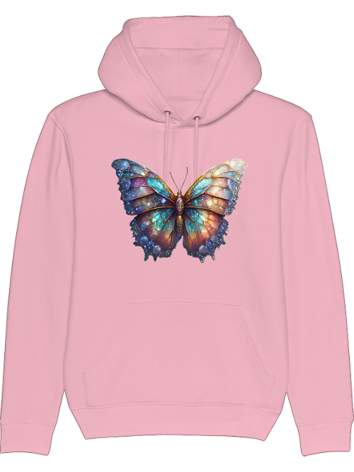 Cruiser Hoodie Partner Shirt Galaxy Butterfly