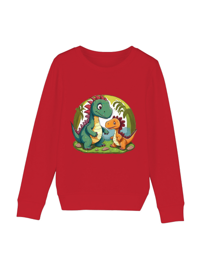 Sudadera Mini Changer dos dinosaurios