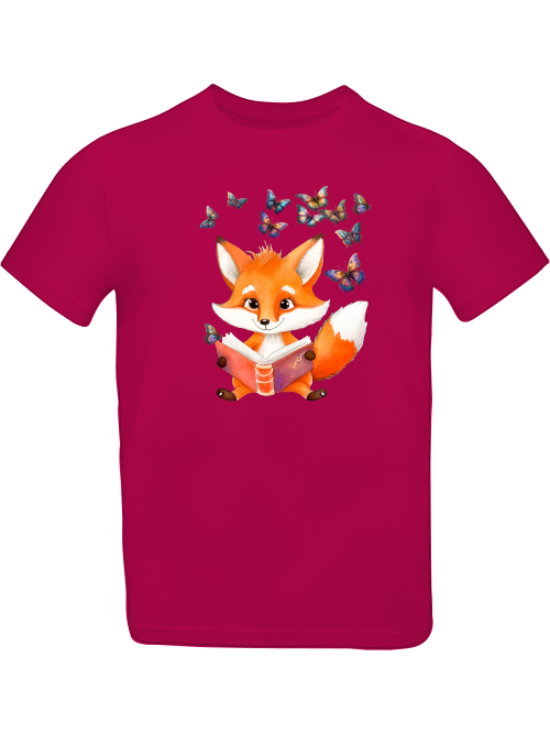 T-Shirt Kids Fox with Butterfly Group