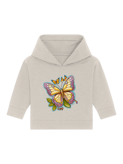 Schmetterling gemalt mit Aura Baby Cruiser Hoodie SK
