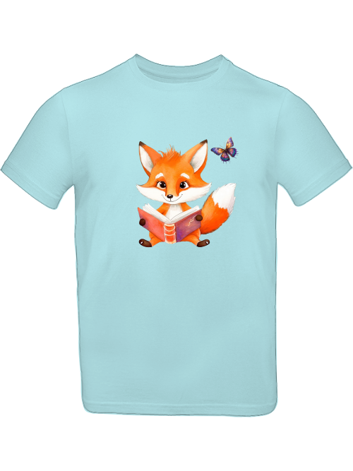 T-Shirt Kids Fox with Butterfly