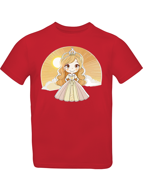 T-Shirt Kids Princess Yellow Sunrise