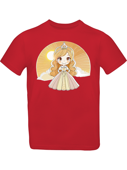 Camiseta Princesa Amanecer Amarillo para Niños SK