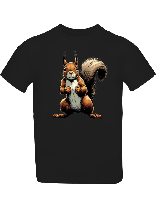 T-shirt kids squirrel