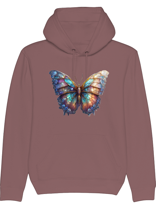 Cruiser Hoodie Partner Shirt Galaxy Butterfly