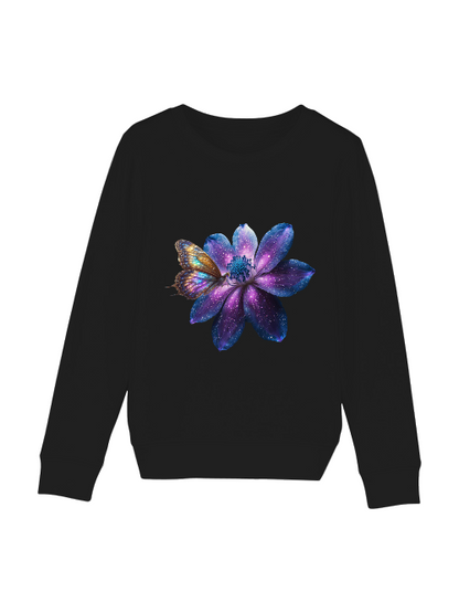 Sudadera Mini Changer Galaxy Flower con mariposa SK