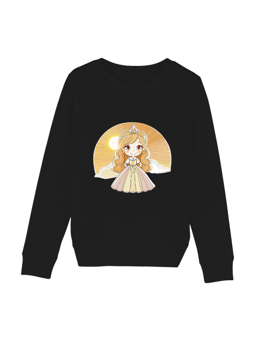 Mini Changer Sweatshirt Prinzessin Gelben Sonnenaufgang SK