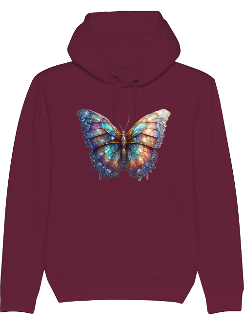 Cruiser Hoodie Partner Shirt Galaxy Butterfly