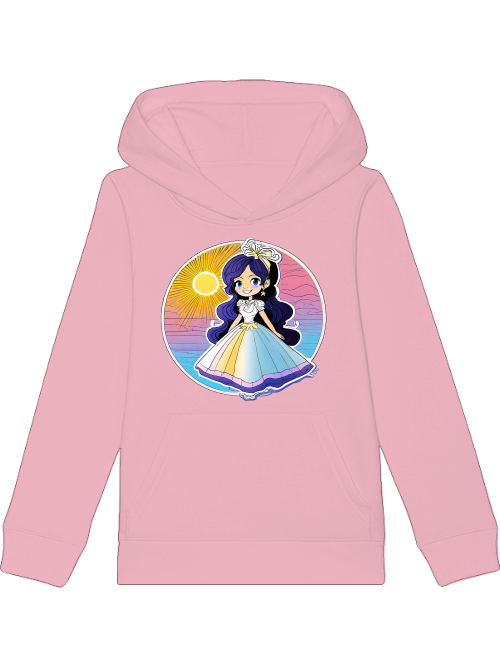 Prinzessin Sonnenuntergang mit Blauschimmer - Mini Cruiser Hoodie SK