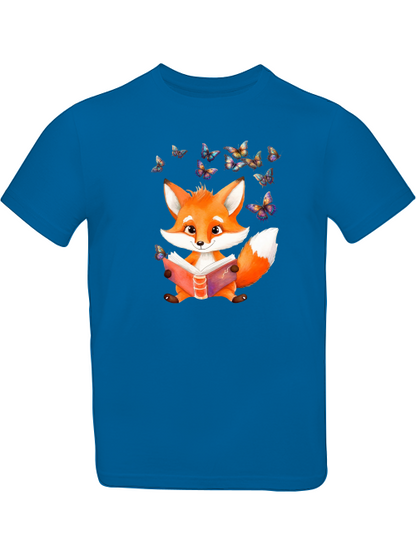 Fuchs mit Schmetterling Gruppe T-Shirt Kids SK