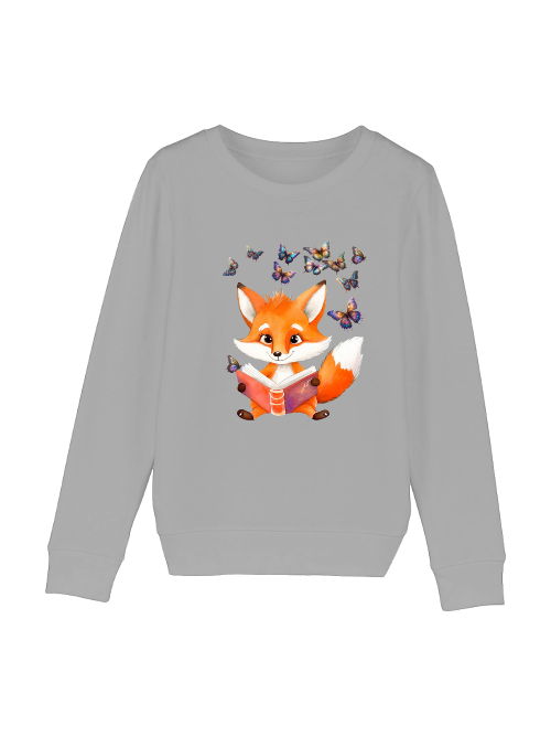 Mini Changer Sweatshirt Fox with Butterflies Group