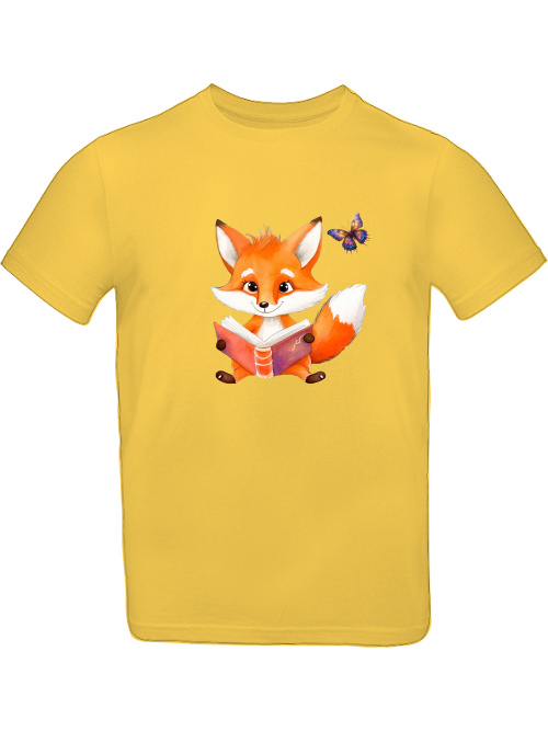 T-Shirt Kids Fox with Butterfly