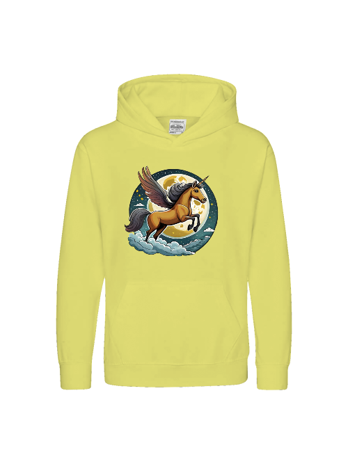 Kids Premium Hooded Sweat Unicorn