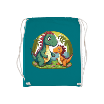 Bolsa de gimnasio básica dos dinosaurios