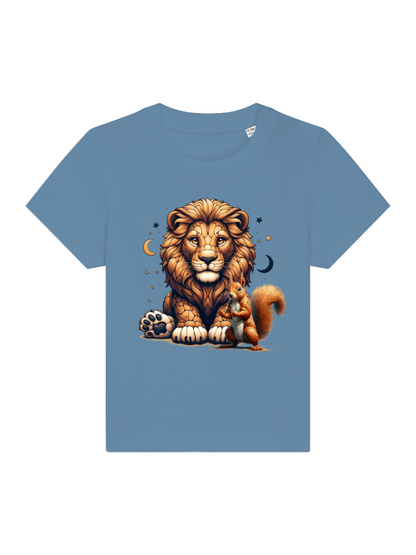 Baby Creator T-Shirt Loewe with squirrels and moons