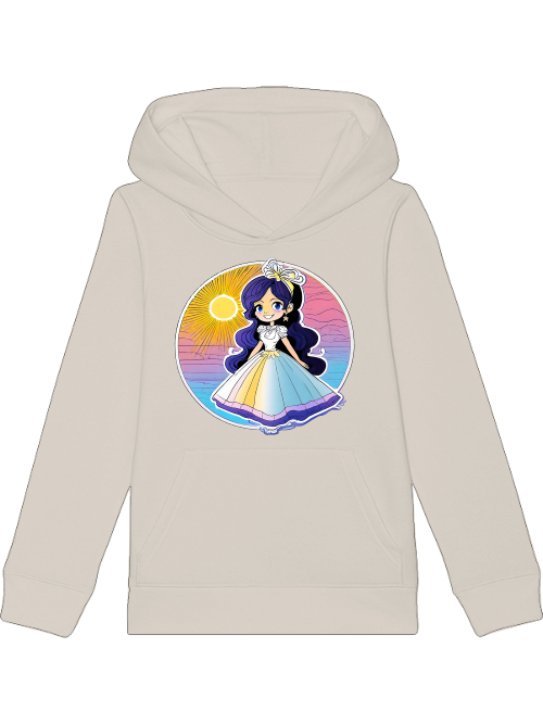 Prinzessin Sonnenuntergang mit Blauschimmer - Mini Cruiser Hoodie SK