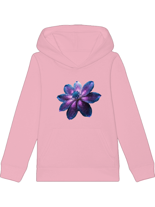 Mini cruiser hoodie galaxy flower