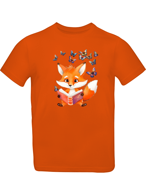 T-Shirt Kids Fox with Butterfly Group