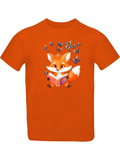 Fuchs mit Schmetterling Gruppe T-Shirt Kids SK