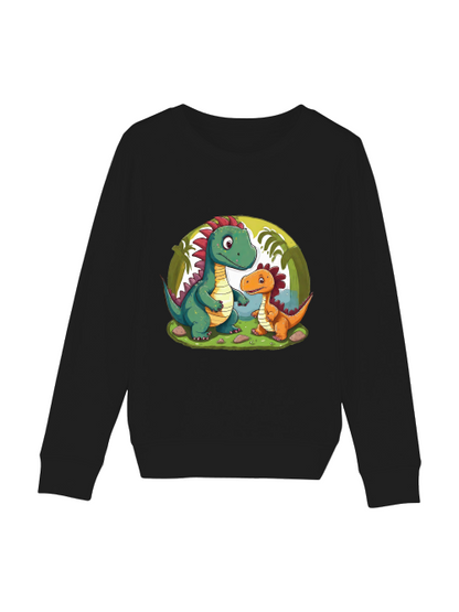 Sudadera Mini Changer dos dinosaurios