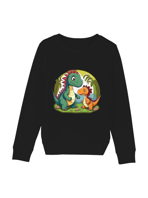 Mini Changer Sweatshirt zwei Dinos