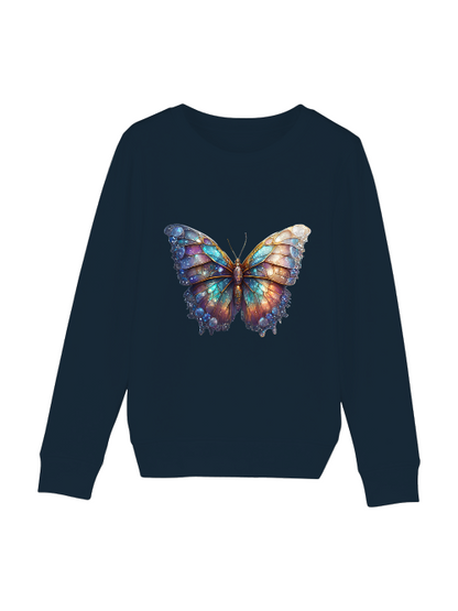 Sudadera Mini Cambiador Mariposa Brillante