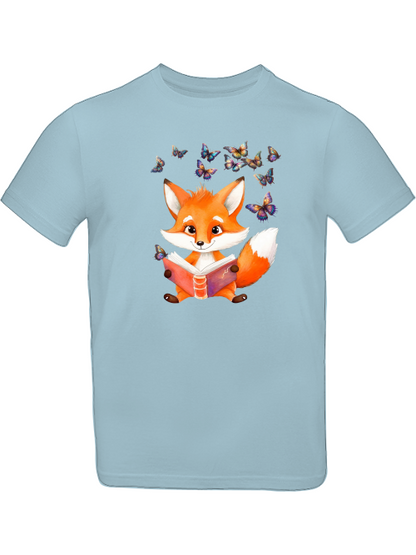 Fuchs mit Schmetterling Gruppe T-Shirt Kids SK