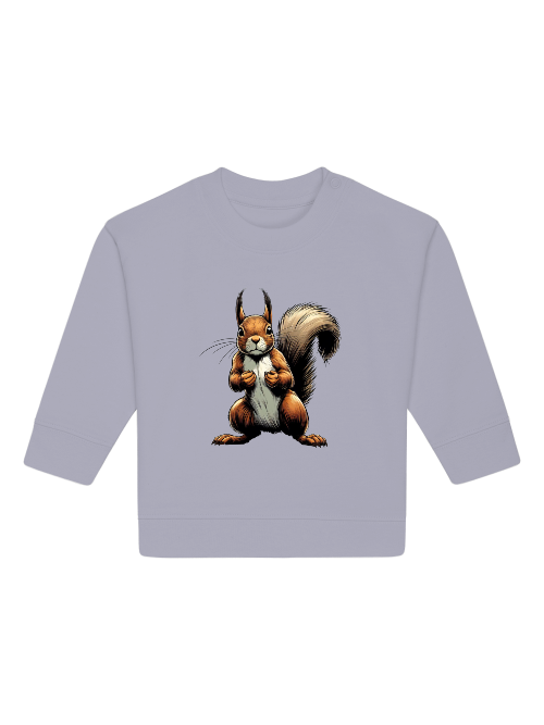 Baby Changer Sweatshirt Squirrel