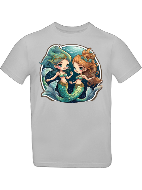 T-shirt kids mermaids