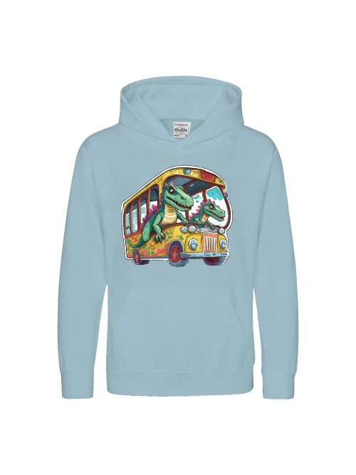 Sudadera con capucha premium para niños Dinobus