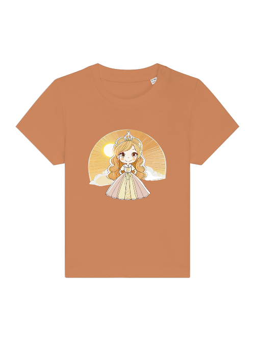 Prinzessin im Gelben Sonnenaufgang - Baby Creator T-Shirt SK